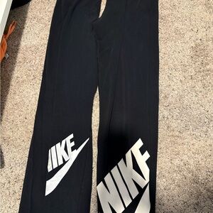 Nike Black Leggings with logo